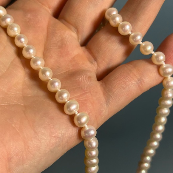 Zalees Freshwater Pearl Strand Necklace - Picture 1 of 3